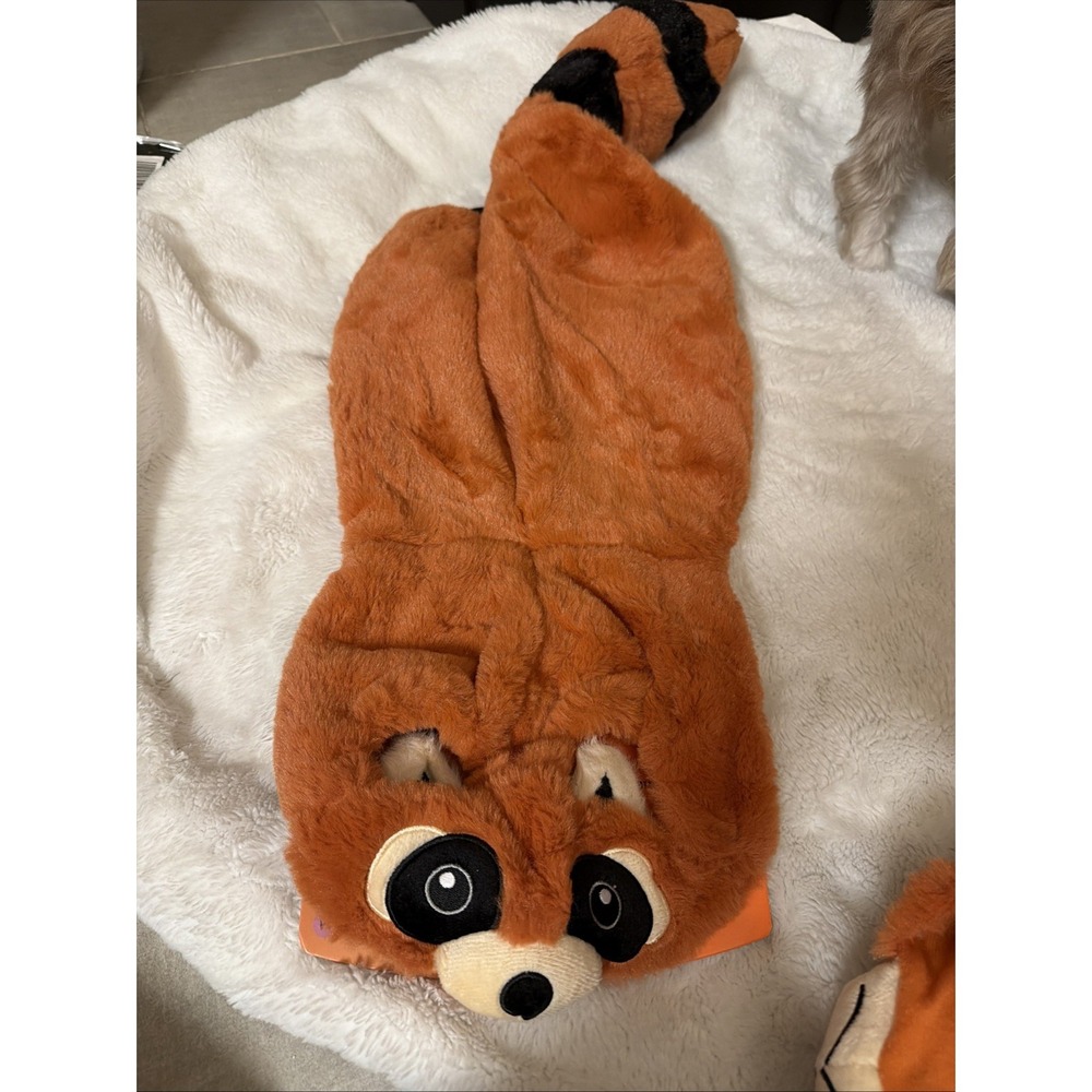 Boots & Barkley Red Panda Dog Halloween Costume Medium Happy Halloween Dog